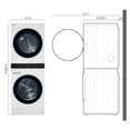 thumbnail image 5 of LG 4.5 cu. ft. Front Load WashTower with 7.4 cu. ft. Electric Dryer, 5 of 11