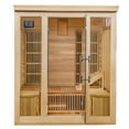 thumbnail image 6 of Hybrid Cedar Elite Premium 3-4 Person Sauna with 9 Carbon Heaters, 6 of 22