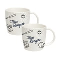 thumbnail image 1 of Logo Brands Texas Rangers 18oz Playmaker Mug Bundle, 1 of 4