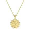 thumbnail image 2 of Replica Lira Coin Pendant Necklace in 14K Gold, 2 of 5