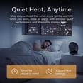 thumbnail image 5 of Lasko Whirlwind Heat Orbital Oscillation Ceramic Space Heater with Remote, 5 of 12