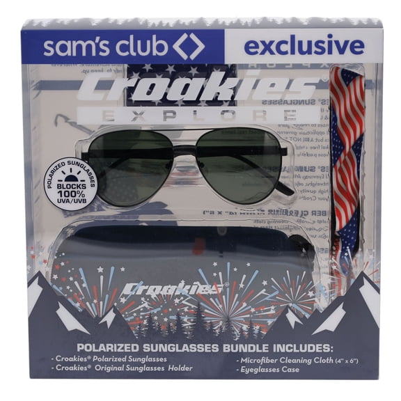 Croakies Aviator Sunglasses