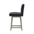 thumbnail image 9 of HH2 Home Parson Wood Adjustable Height Swivel Bar Stool, 9 of 9