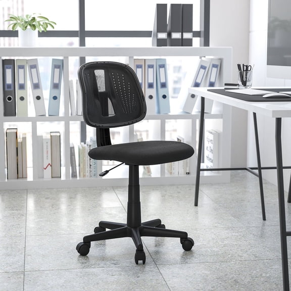 Flash Fundamentals Mid-Back Mesh Swivel Task Office Chair, Assorted Colors