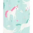 thumbnail image 3 of Carter's Baby & Toddler Girls Fleece Footie Pajama, 3 of 5