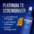 thumbnail image 5 of Platinum 7X Distilled Vodka 1.75 L, 5 of 6