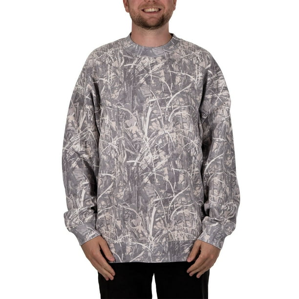 State of Mine Men's Camo Crewneck Fleece Sweatshirt - Samsclub.com