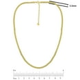 thumbnail image 3 of Open Curb Chain Necklace in 14K Gold, 3 of 6
