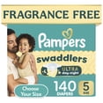 thumbnail image 1 of Pampers Swaddlers Ultra Diapers, Sizes Newborn-8, 1 of 15