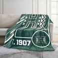 thumbnail image 2 of Logo Brands Hawaii Rainbow Warriors 60"x70" Super Plush Blanket, 2 of 6