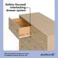 thumbnail image 4 of Storkcraft Texas 6 Drawer Dresser, Choose Color, 4 of 9