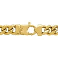 thumbnail image 3 of 7.9MM Curb Link Men's Bracelet in 14K Yellow Gold, 3 of 4