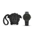 thumbnail image 4 of Versace Medusa Pop Swiss Quartz Black Silicone Watch, 39mm, 4 of 5