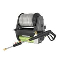 thumbnail image 2 of Giraffe Tools Wall-Mounted Retractable Pressure Washer Pro Bundle, 3700 Peak PSI 1.6 Max GPM, 2 of 7