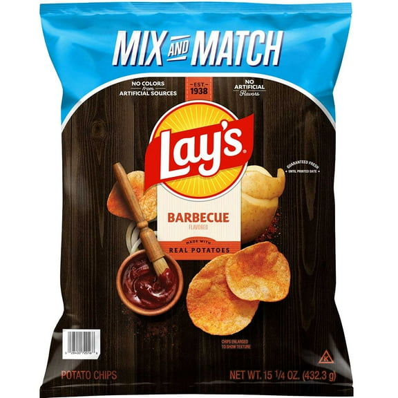 Lay's Barbecue Potato Chips, 15.25 oz.