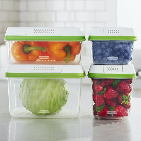 FreshWorks 8-Piece Food Storage Containers