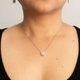 thumbnail image 8 of 0.50 CT. T.W. Round Halo Diamond Pendant in 14K Gold, 8 of 9