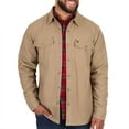 thumbnail image 1 of Coleman Men's Fleece Lined Canvas Shirt Jacket, 1 of 7