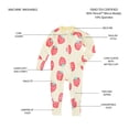 thumbnail image 3 of Member's Mark Baby 2-Pack Convertible Pajamas, 3 of 7