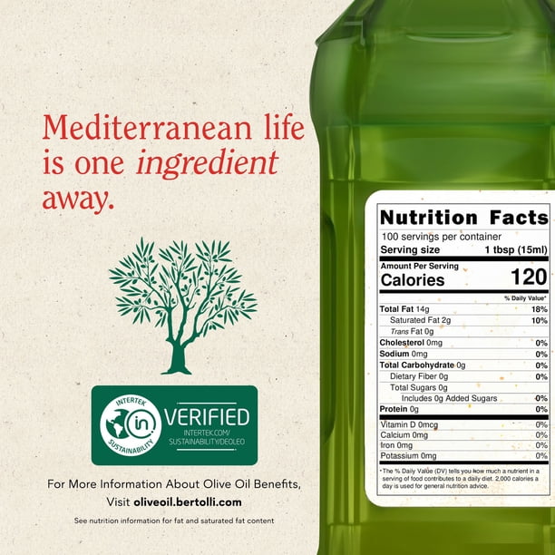 Bertolli Extra Virgin Olive Oil, 50.7 fl. oz. - Samsclub.com