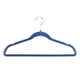 thumbnail image 1 of Member's Mark Heavy Duty Adult Velvet Hangers, Assorted Colors - 50 Pack, 1 of 9