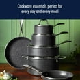 thumbnail image 4 of Henckels Capri Notte 10-Piece Nonstick Granitium Cookware Set, 4 of 11