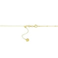 thumbnail image 4 of 14K Gold Moon and Star Choker with Beads, 16", 4 of 4