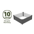 thumbnail image 8 of The Organic Garden Co. Hakea 4' x 4' x 1' Metal Square Garden Bed, 8 of 9