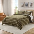 thumbnail image 1 of Member’s Mark 3-Piece Printed Plush Sherpa Comforter Set, 1 of 5
