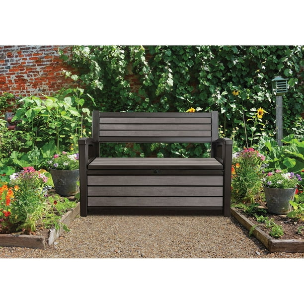 Keter Hudson Plastic Storage Bench Deck Box - Samsclub.com