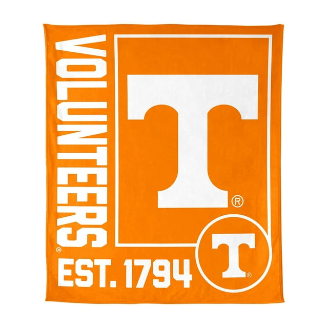 Logo Brands Tennessee Volunteers 60"x70" Super Plush Blanket