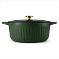 thumbnail image 3 of Tramontina 7-Qt Fluted Enameled Cast Iron Dutch Oven, 3 of 8