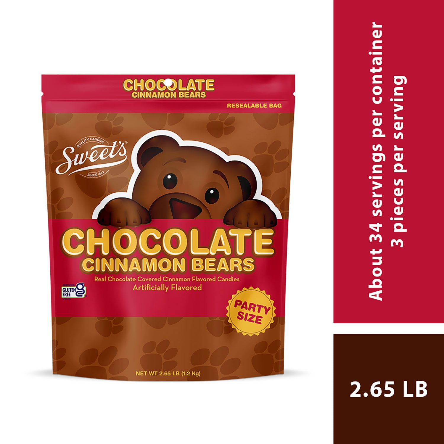 Sweet's Chocolate Cinnamon Bears,