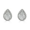 thumbnail image 2 of 0.32 CT. T.W. Diamond Pear Shaped Earrings in 14K White Gold, 2 of 3