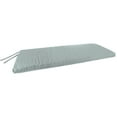 thumbnail image 1 of Sunbrella 48" x 18" Rectangular Knife Edge Outdoor Settee Swing Bench Cushion with Ties, Choose Color, 1 of 7