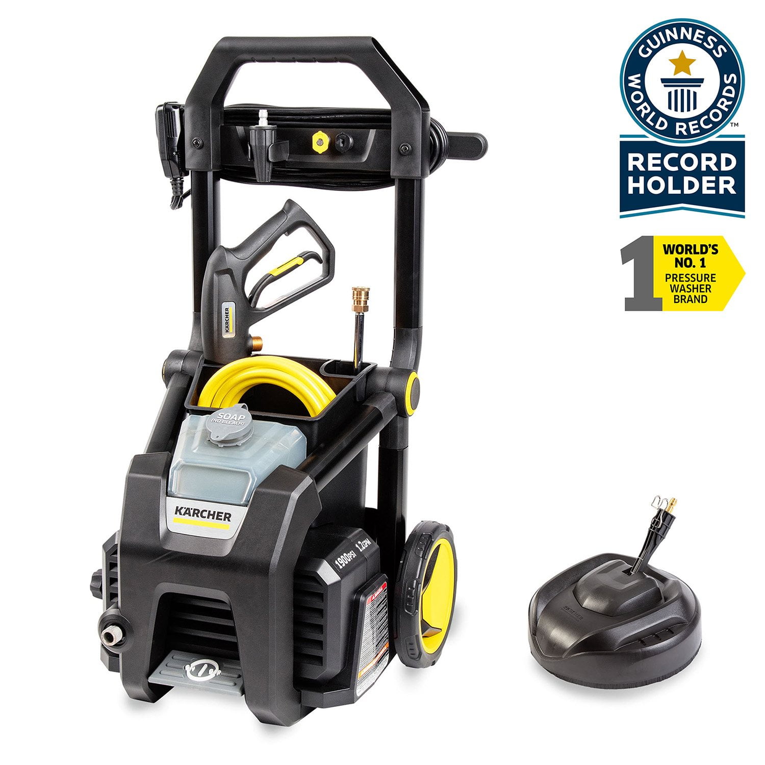 Karcher K1900PSB SC 1900 PSI Electric Pressure Washer + 11
