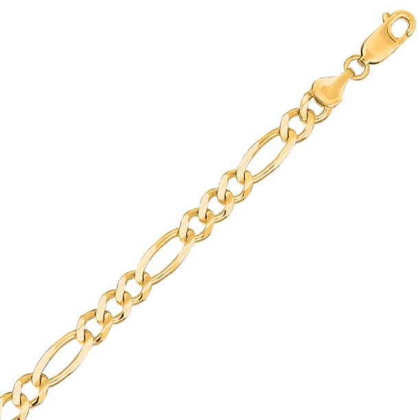 Solid Figaro Chain Necklace in 14K Gold - Samsclub.com