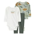 thumbnail image 1 of Carter's Boys 3-Piece Bodysuit Pant Set, 1 of 11