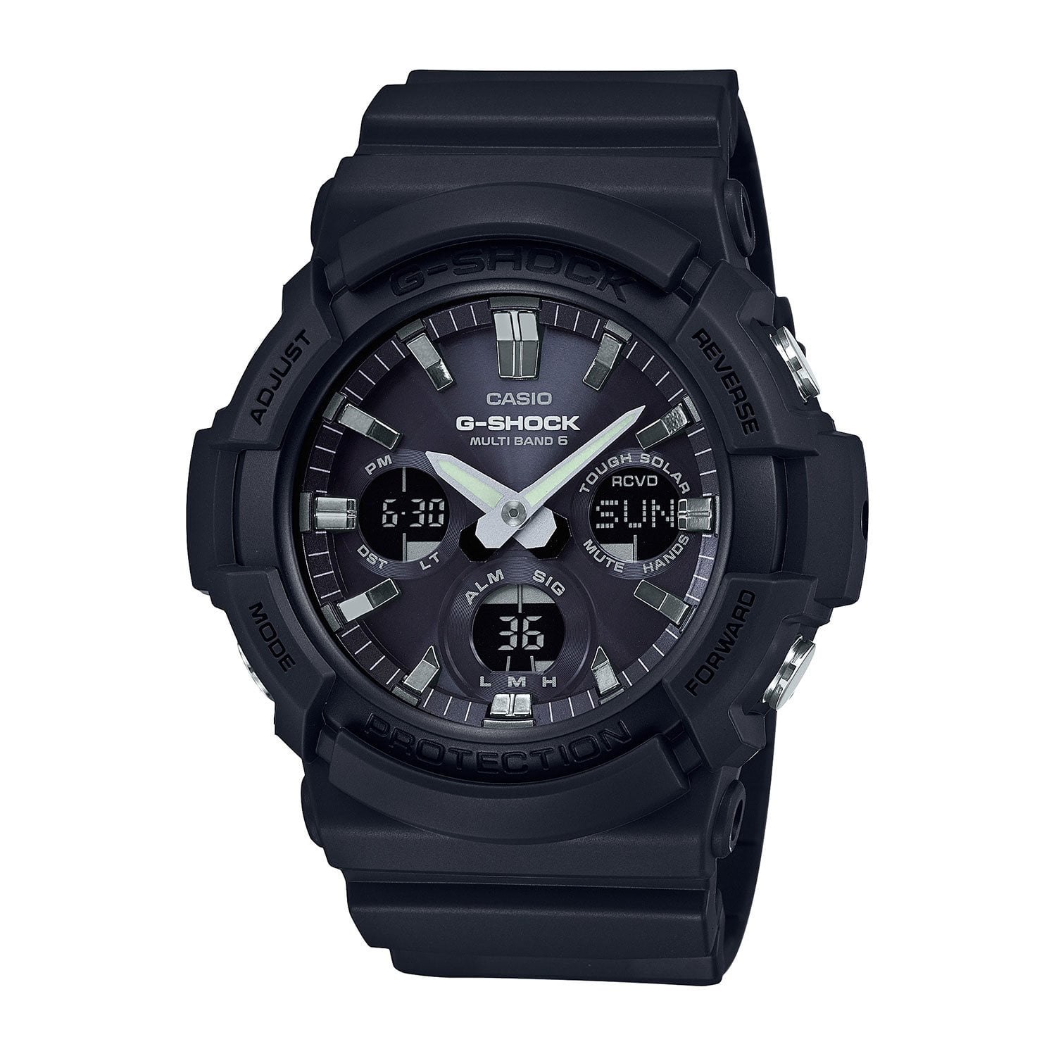 Casio Men's G-Shock Solar-Powered Atomic Timekeeping Analog