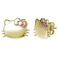 thumbnail image 2 of Hello Kitty Stud Earrings In 14K Gold, 2 of 5