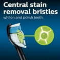 thumbnail image 5 of Philips Sonicare DiamondClean Replacement Toothbrush Heads, Black, 8 ct., 5 of 7