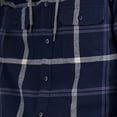 thumbnail image 10 of Aeropostale Men's Flannel Button-Down Hoodie, 10 of 11