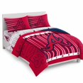 thumbnail image 1 of Logo Brands Atlanta Braves Queen Bed-In-A-Bag Set, 1 of 4