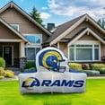 thumbnail image 2 of Logo Brands Los Angeles Rams Pre-Lit 7’x10’ Team Inflatable, 2 of 6
