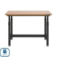 thumbnail image 6 of Seville Classics UltraHD Height Adjustable Workbench, 48" W x 24" D x 28.5"-42" H, 6 of 13