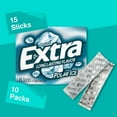 thumbnail image 4 of Extra Polar Ice Sugar Free Chewing Gum, 15 pcs., 10 pk., 4 of 8