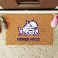 thumbnail image 2 of Logo Brands TCU Horned Frogs Doormat, 2 of 5