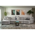 thumbnail image 1 of Elliot Stain-Resistant Fabric Cuddler Sectional, Assorted Colors, 1 of 11