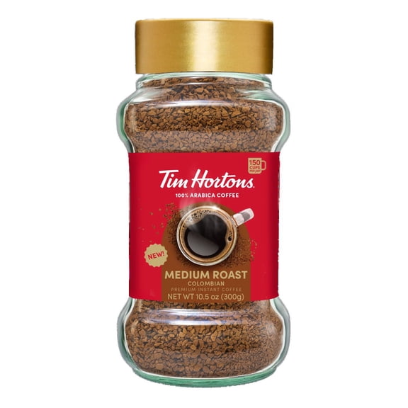 Tim Hortons Medium Roast Instant Coffee, 10.5 oz
