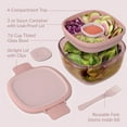 thumbnail image 2 of Bentgo All-in-One Tinted Glass Salad Container, 2 of 6